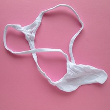 K404C K404 Mens Grape Smugglers String Thong Contoured Pouch Soft Fine Cotton