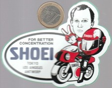 Autocollant.  Moto. Casques