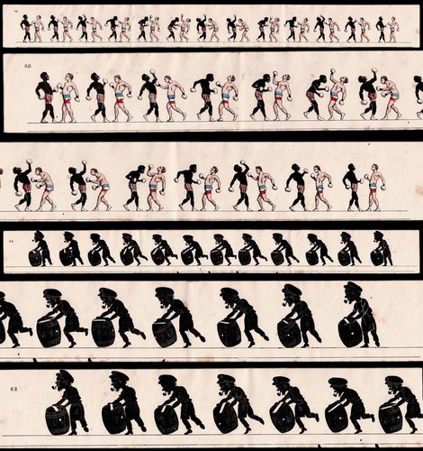 Bande zootrope 1860 - bande, de