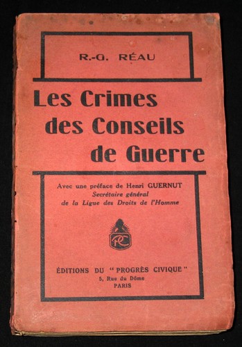 1925 crimes conseils guerre - eo,