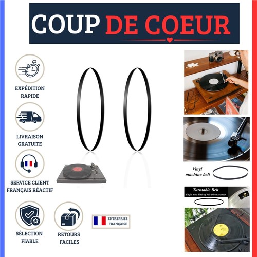 Courroie platine vinyle - platine,