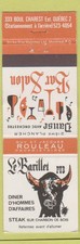 Matchbook Cover - Le Barillet Pub Steak Quebec QC