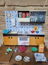 BLOC CUISINE MODERNE COMME MAMAN CUISINE POUR POUPÉE  🫕👩‍🍳🥫