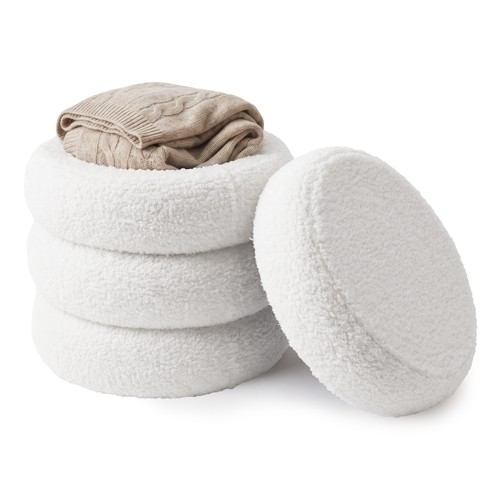 Tabouret teddy peluche - tabouret, en