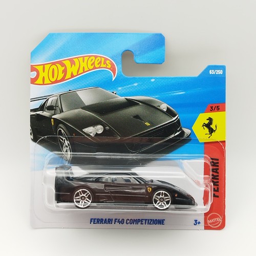 Hot wheels ferrari f40 - wheels, 1/64