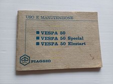 1973 Piaggio Vespa 50-Special-Elestart Original Maintenance Use Manual V5A-B