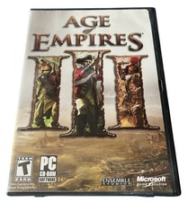 Age of Empires III PC Game Complete Microsoft,  3 Discs, Product Key And Manual