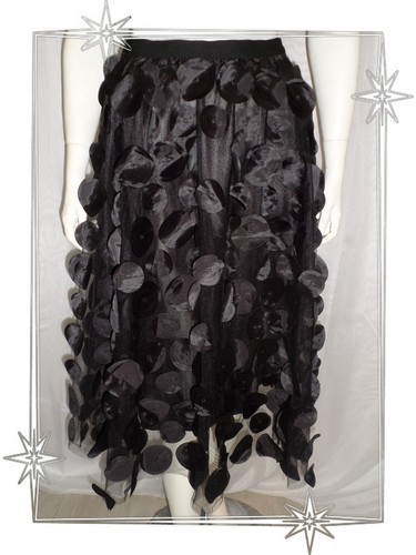 Jupe fantaisie en tulle - -,