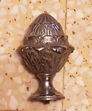 1 Antique Pineapple Metal Decor Stair Ramp Ball Top: 8cm