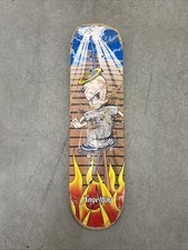 Vintage 2003 Powell Angel Boy Skateboard Rare Y2K Used Deck Wall Art