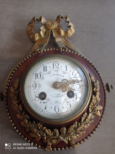 Pendule cartel louis xvi - louis,