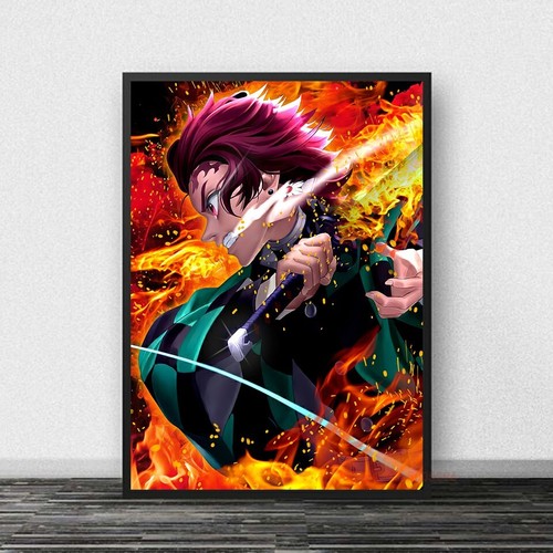 Poster demon slayer - , toile