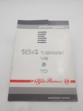 Manuel D'Atelier Alfa Romeo 164 T Spark V6 Quatrefoil Tds Data Techniciens 92