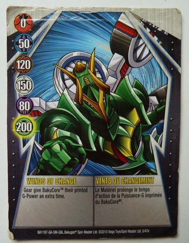 Carte bakugan gundalian - carte,
