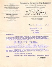 1923  LINOLEUM INCRUSTRE UNI