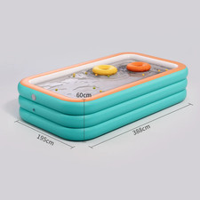 Durable PVC Inflatable Pool Easy To Install For Family Fun, Pa