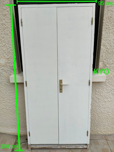 Bloc porte vantaux battants - bloc-porte,
