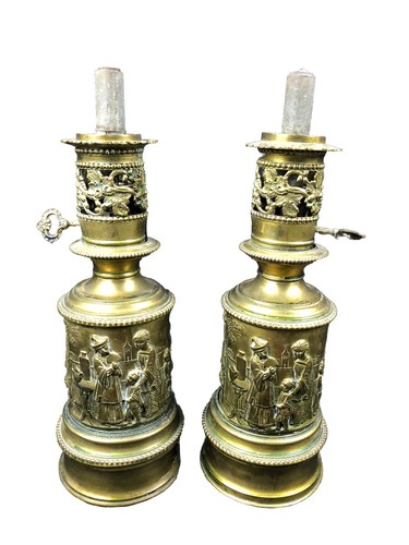 Paire lampe pétrole à - lampe,