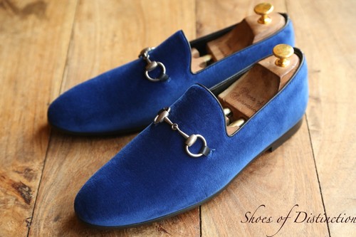 Mocassins gucci blue - gucci,