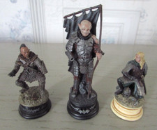 Lot 3 Chess Lord of the Rings Eaglemoss Gothmog, Orc Archer, Eowyn