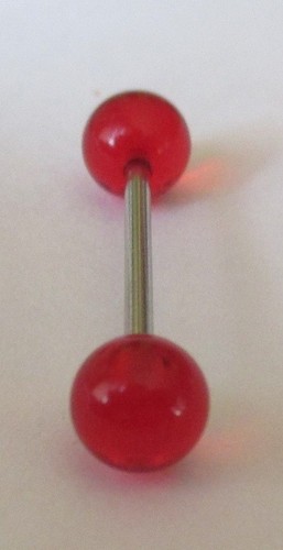 Piercing langue barbell - langue, 19