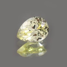 AAA+ Saphir Jaune De Ceylan