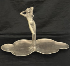 ART NOUVEAU PEWTER? TRAY WITH