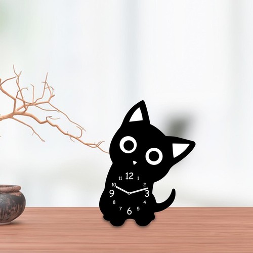 Horloge bureau chaton - de,