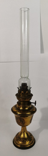 Ancienne lampe pétrole - lampe,