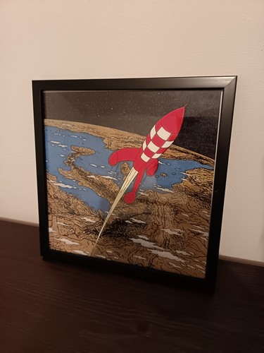 Affiche encadrée 20cm - , cm