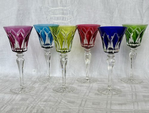 Verres pied cristal - cristal,