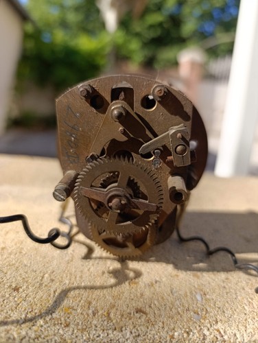 Mouvement horloge mécanique - mouvement, d'horloge
