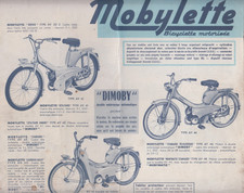 Motorcycle  Mopeds 1962 Motobécane Mobylette Spéciale 50  sale brochure