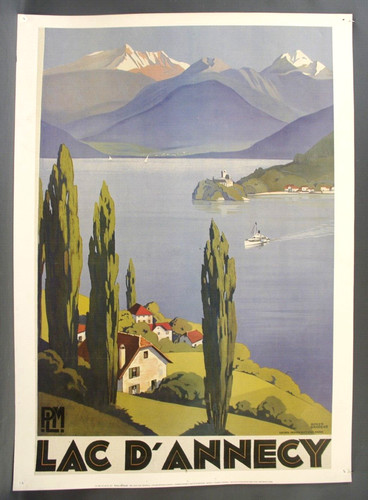 Affiche plm lac annecy - plm,