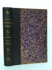 1895 LA NATURE RELIÉE ANNÉE