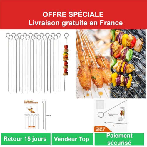 Lot brochettes à kebab - à,