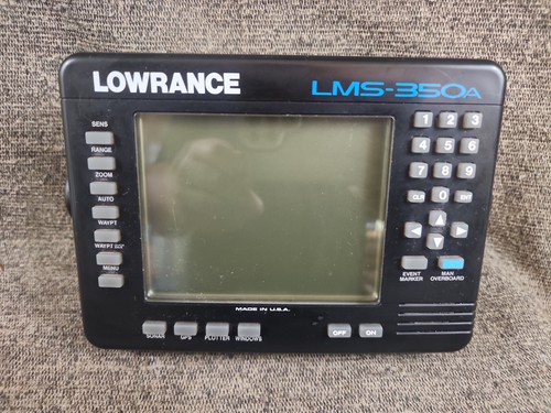 Lowrance lms 350a fishfinder - lowrance,