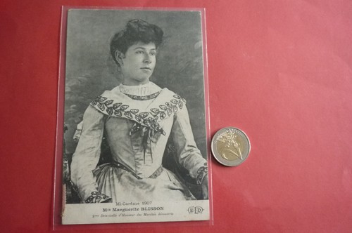 Cpa 2éme demoiselle - cpa,