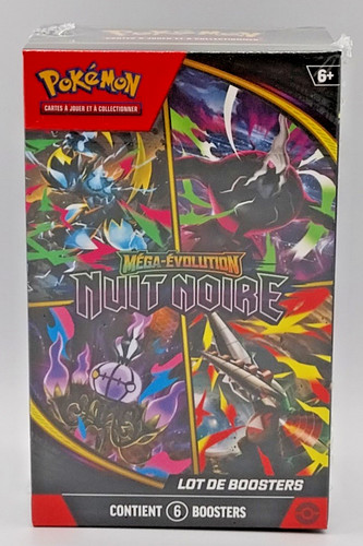 Pokemon me05 bundle boosters - pokemon, 6