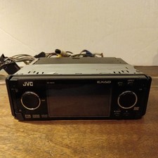 JVC KD-AVX2 FACE OFF CD DVD MP3 PLAYER SCREEN,AUX+AV INPUT,RARE,CLEAN CONDITION.