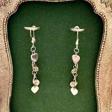 BOUCLES D'OREILLES COEURS