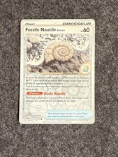 Carte Pokémon Fossile Nautile