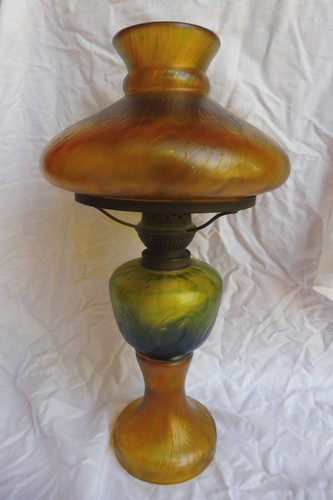 Lampe pétrole de table - à,