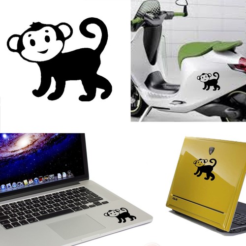Petit monocycle autocollant - petit, monocycle,
