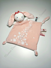 Doudou Plat/Mouchoir Lapin