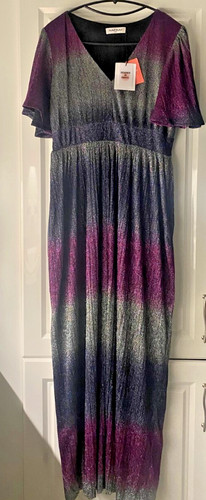 Robe longue taille - , marquée