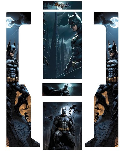 Stickers dartcab batman jeu - batman,