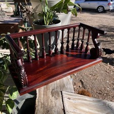 Vintage | Mahogany Carved Desk