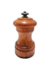 Peugeot Frères France cylindrical wooden pepper mill