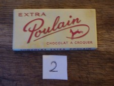 1 tablette de chocolat vintage